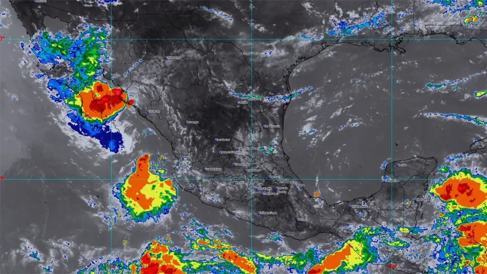 Lluvias fuertes en estos municipios de Sinaloa hoy 25 de julio