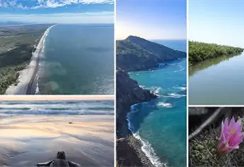 Playas de Mazatlán que son áreas protegidas por su riqueza natural