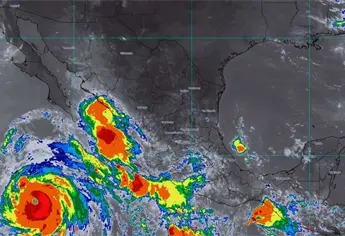 Lluvias muy fuertes de hasta 75 mm en Sinaloa hoy 27 de julio