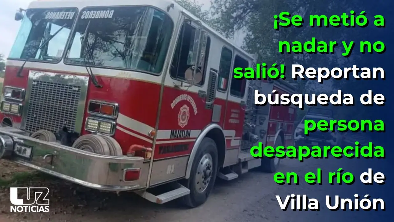 &iexcl;Se meti&oacute; a nadar y no sali&oacute;! Reportan b&uacute;squeda de persona desaparecida en el r&iacute;o de Villa Uni&oacute;n
