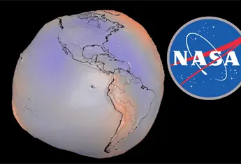 No es una esfera perfecta: Así se ve la nueva imagen de la Tierra, según la NASA